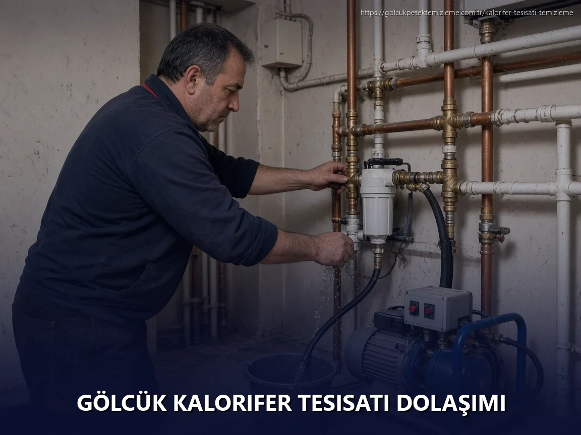 Gölcük Kalorifer Tesisatı Dolaşımı
